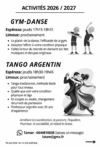 Gym-Danse et Tango Argentin à Espéraza