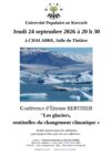 Conférence sur Les glaciers – Jeudi 24 septembre à Chalabre