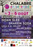 Programme festival Chalabre en Sérénade