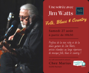 Concert folk, blues & country – Chez Marius, Puivert