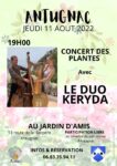 Concert des plantes
