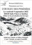 SOIRÉE DÉBAT L&rsquo;EAU, L&rsquo;ENERGIE, et sujets d&rsquo;actualité – vendredi 9 septembre 2022 à 20h30 salle Filaire à Quillan
