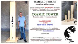 COSMIC TOWER- une conférence avec Harald Thiers à Brenac