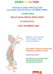 Atelier Vocal Rythme et Impro