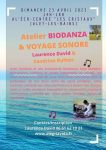 Atelier BIODANZA et VOYAGE SONORE Dimanche 23 avril + suivi concert harpe Lyre de Cristal à Alet-Les-Bains (Ruines Hautes)