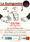 Philecat en guinguette à Limoux – Samedi 3 juin – Bal Folk