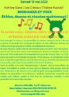 NEWSLETTER ALEGRIA VIDA MAI 2023 : Du nouveau autour du Féminin (cercle, et stage), Biodanza et Voix, Biodanza famille, biodanza découverte à Limoux…