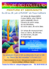 Au Gré des Couleurs, Stage Peinture Intuitive, Puivert, du 23 au 25 juin.