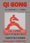 Reprise Qi Gong à Granes le 2 oct