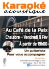 Prochain Karaoké à Chalabre, vendredi 9 février