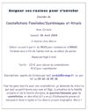 Constellations familiales – Géomancie – Channelings : Samedi 6 avril chez Marco à Serres