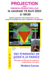 Conférence projection le 19 avril 2024 chez Debowska Productions