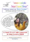 Autonomie en eau de pluie: pourquoi? Comment? Pour qui ? – St Ferriol, le 22 avril
