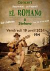 El Romano et Stefano à Rouvenac – Vendredi 19 avril
