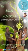 Après-Midi musicale au jardin le 9 juin