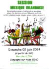 Session musique irlandaise – Chez Lina à Campagne sur Aude, le 2 juin