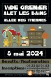 Vide grenier à Alet les bains – 8 mai
