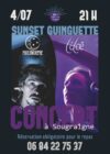 Concert avec Paulymorphe et Liloe au Sunset guinguette à Sougraigne, le 4 juillet