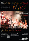 Info Concert Marianne Aya Omac MJC PUIVERT 20 juillet