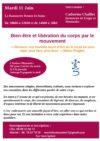Bien-être et libération du corps par le mouvement mardi 11 juin