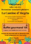 La cantine d&rsquo;Alégria – Campagne les bains – Juillet/août
