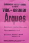 Vide greniers à Arques le dimanche 15 septembre de 8h à 18h