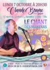 Claude Brame : Le chant des mantras – Lundi 7 octobre