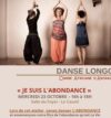 Danse africaine Longo – Mercredi 23 octobre au Caunil (Puilaurens)