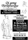 Le poumon vous dis-je ! – Samedi 5 octobre au Dojo d&rsquo;Espéraza