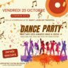 Dance party le 25 octobre à St Jean de Paracol