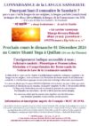 Prochaine journée de Connaissance de la Langue et des Textes sanskrits à Quillan le Dim. 01 Déc. 2024