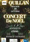 Concert de Noël à Quillan le 18 décembre