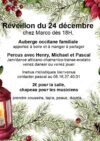 Réveillon du 24 décembre chez Marco à Serres