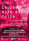 Pièce « Louis est-elle folle » à Bugarach, le dimanche 26 janvier
