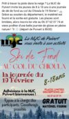 Sortie ski de fond au Chioula le 19 février avec la MJC de Puivert