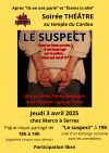Air Corbières présente sa nouvelle pièce de théâtre « Le suspect » le 3 avril à Serres