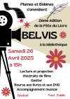 Fête du livre : « Plumes et Bobines s’emmêlent » à Belvis le samedi 26 Avril