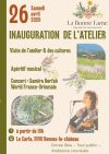 Inauguration de l&rsquo;atelier à Rennes le Château le 26 avril