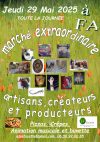 Marché extraordinaire à Fa jeudi 29 mai