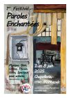 Festival « paroles enchantées » à la chapellerie de Montazels les 7 et 8 juin