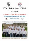 L&rsquo;Orphéon Son d&rsquo;Aïci à Montazels le 17 mai