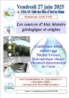 Conférence sur les sources d&rsquo;Alet à Alet les Bains le 27 juin
