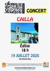 Concert Gospel à Cailla le 19 juillet