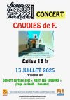 Concert Gospel à Caudiès de Fenouillède le 13 juillet