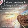 Cacao cérémonie le 9 juillet à Arques