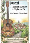 Concert à Fa le 11 juillet