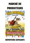 Marche de producteurs à Limoux le 13 septembre