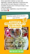 Cours de cuisine de la vie au dojo d&rsquo;Espéraza le samedi 6 septembre