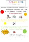 Répare café à Puivert le 21 septembre