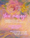 Yoni Massage à Cassaignes le 23 et 25 octobre